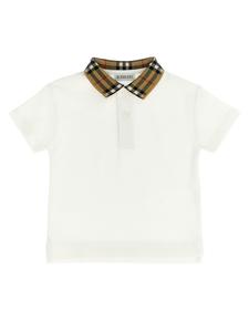 Поло 'Johane' BURBERRY, белый