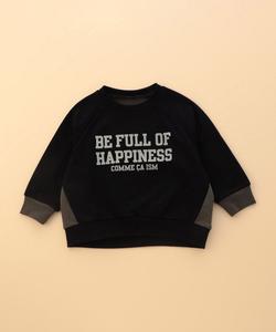 Толстовка с бархатным принтом, подобранная по цвету (детский размер)