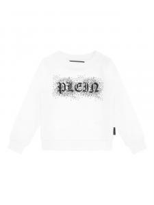 Толстовка Strass Gothic Plein Philipp Plein, белый
