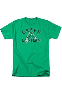 Футболка с коротким рукавом для взрослых DC Comics In Flight Gildan, цвет kelly green