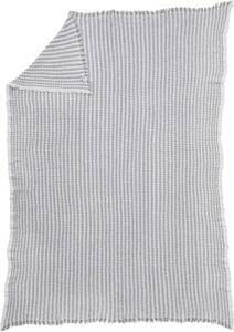 Одеяло Dieter Knoll, 150x200 см, серый/белый