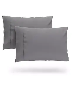 Роскошные наволочки из смеси бамбукового шёлка - ультрамягкие - охлаждающие и дышащие Cosy House Collection, grey