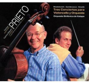 CD диск Prieto / Shostakovich / Xalapa Sym Orch / Fuente: 3 Cello Concertos