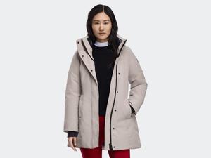 Парка Canada Goose Leslie Black Label, Limestone
