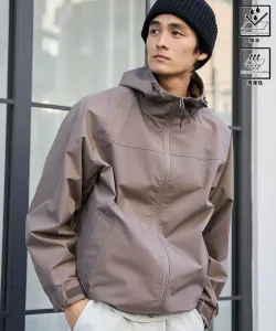 Ветрозащитная куртка-блузон с капюшоном Водоотталкивающая, дышащая, ветрозащитная Coen, цвет Moca