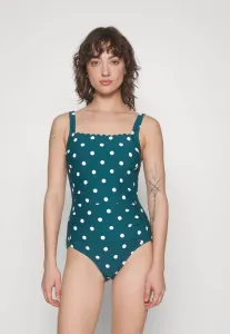 Купальник Lascana, Dark Green/Cream