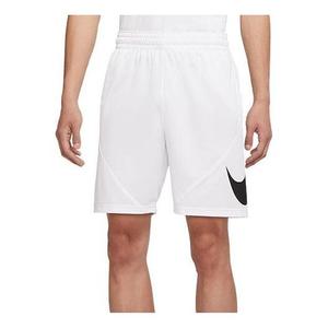 Шорты men's logo printing athleisure casual sports basketball running shorts white Nike, мультиколор