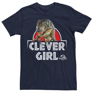 Мужская футболка с рисунком «Парк Юрского периода Clever Girl» Licensed Character
