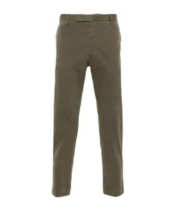 Узкие брюки цвета хаки Pt01, зеленый