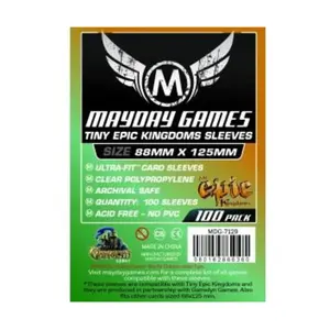Маленькие рукава эпического королевства (100), Board Game Sleeves (Mayday Games)