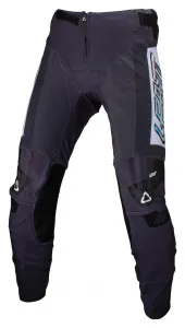 Мотоциклетные брюки Moto 5.5 IKS Leatt, черный/белый