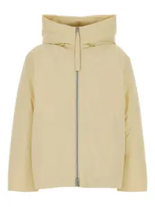 Дутая куртка с капюшоном JIL SANDER, нейтральный