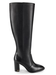 Кожаные сапоги до колена Ryland 76MM Stuart Weitzman, черный