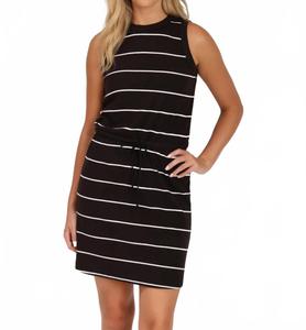 Джуд платье в полоску черное Dylan