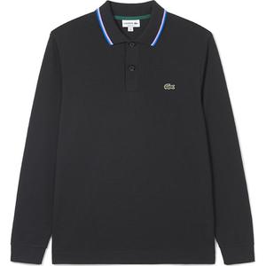 Мужская поло LACOSTE, черный