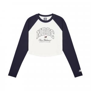 Футболка женская ECL с круглым вырезом New Balance, ecl