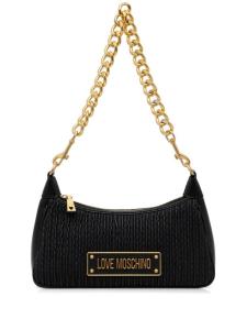 Сумка-тоут с логотипом Love Moschino, черный