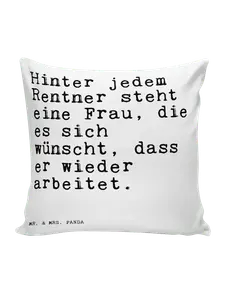 Подушка Mr. & Mrs. Panda, белый