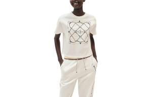 Футболка женская Hermes с принтом, белый