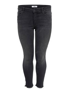 Джинсы скинни ONLY Carmakoma Skinny Jeans, черный деним