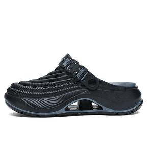 NANJIREN Клоги мужские черно-серые, цвет Black Gray