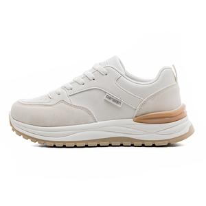 Амортизирующие противоскользящие и износостойкие низкие кроссовки для бега женские RENBEN, бежевый кофе