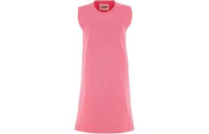 Джемпер без рукавов платье-сарафан JIL SANDER, Розовый