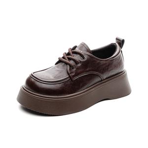 Medd Коричневые женские повседневные туфли на каблуке 5 см, цвет Brown