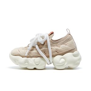 Коллекция Painted Travel Cloud Женские Массивные Кроссовки Низкие U.IN, Лунный Белый