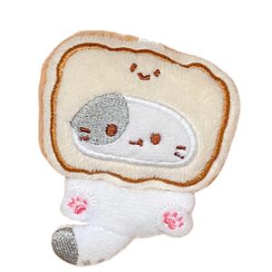 Милкий и забавный подвеска плюшевый кот тост высота 7,5 см Mise