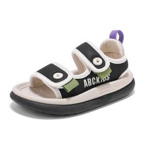 Легкие противоскользящие сандалии с амортизацией для детей ABC KIDS, бежевый/зеленый/коричневый