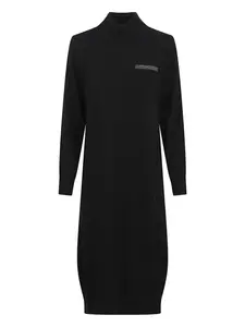 Платье с длинными рукавами Peserico, черный