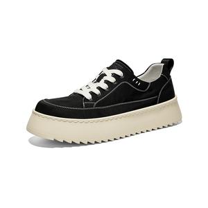 Дышащие низкие повседневные туфли для увеличения роста для мужчин Hautton, Black