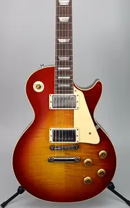 Gibson Custom M2M '58 Les Paul Standard с фигурной верхней декой, фабричный Burst VOS