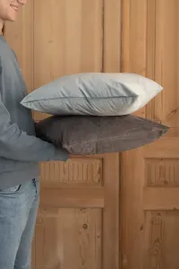 Чехол на декоративную подушку Clayre&Eef, серый