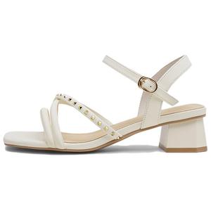 BASTO Женские сандалии на одной застежке бежевые, цвет Beige