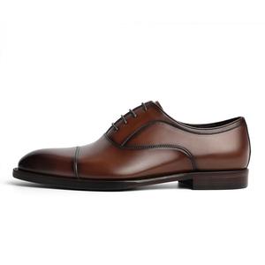 BELLE Мужские классические туфли черно-коричневые, цвет Brown