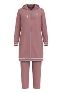 Брючный костюм MODAMIHRAM, лиловый