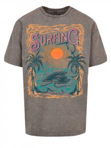 Футболка оверсайз F2 Surfers Sunset Summer Vibes in Asphalt f2