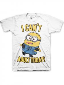 Футболка белого цвета Minions