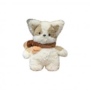 Плюшевая кукла Shiba Inu Husky высота 35см OUYIN, светло-коричневый