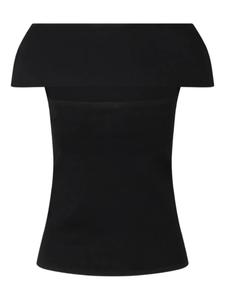 Топ с открытыми плечами Circus Hotel, черный