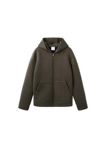 MANGO MAN Толстовка 'Scuba' в цвете Khaki