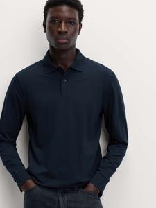 Marks & Spencer Лонгслив в темно-синем цвете