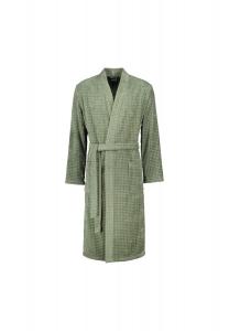 Халаты мужские кимоно вафельные пике 5508 поле - 453 Cawö, зеленый