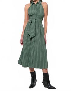 Платье Rosa Halter зеленого цвета Adelyn Rae, зеленый