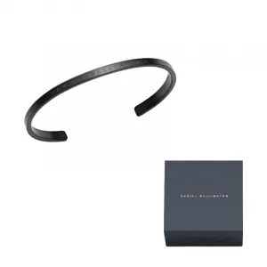 DW/DanielWellington Daniel Wellington Alloy Bangles Unisex Obsidian Black