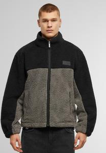 Флисовая куртка Karl Kani Fleece jacket, Black Anthracite/Black