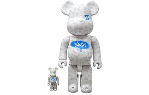 X Stash белый BE@RBRICK, 100%+400%