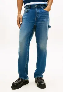 Джинсы-Клеш jaimie с усами, свободные, прямые, рабочие, прямые. Tommy Jeans, Blue Denim